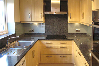 Bespoke kitchen design using quartz surfaces